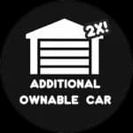 X2 ADDITIONAL OWNABLE CAR
